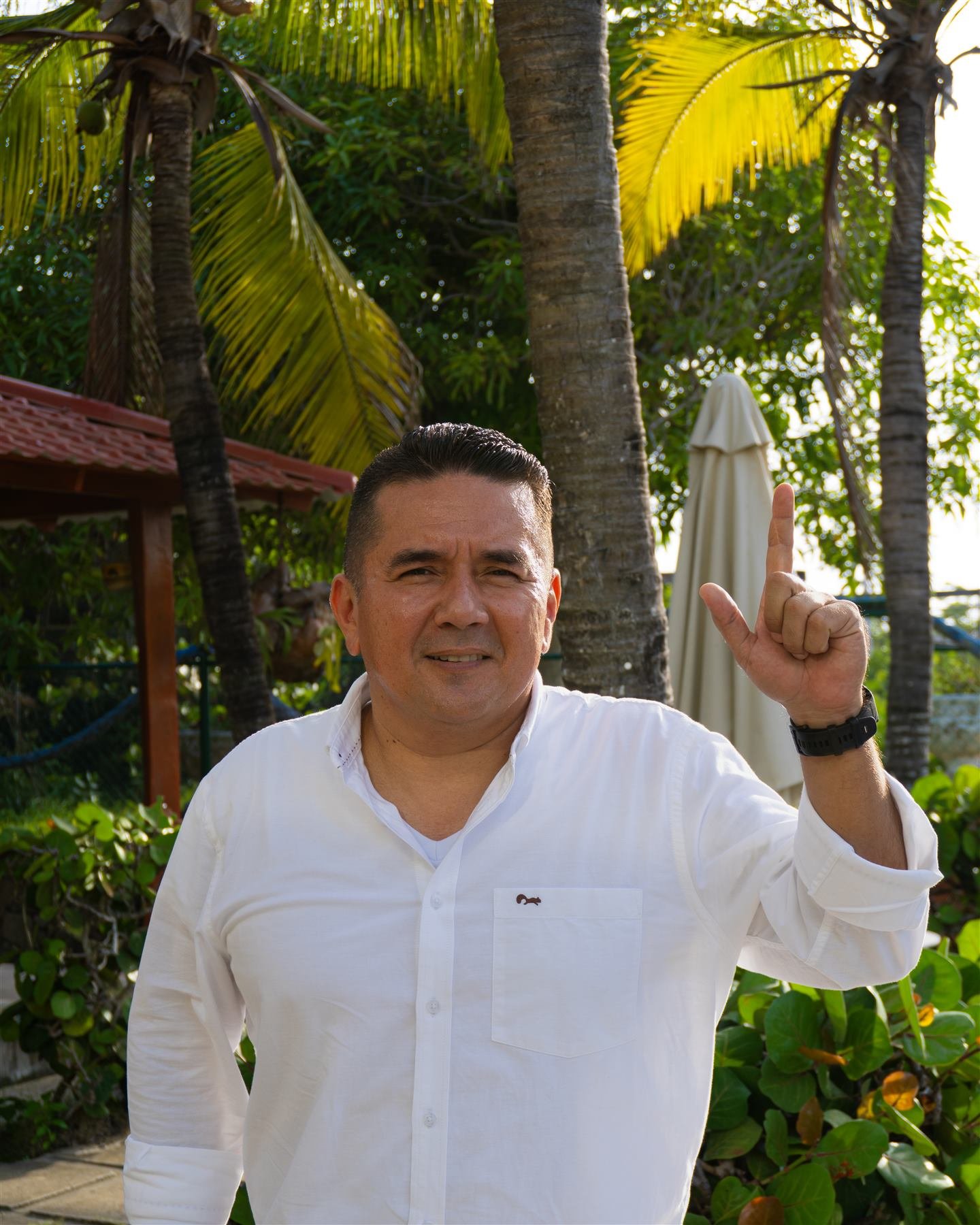 Eduardo en obra